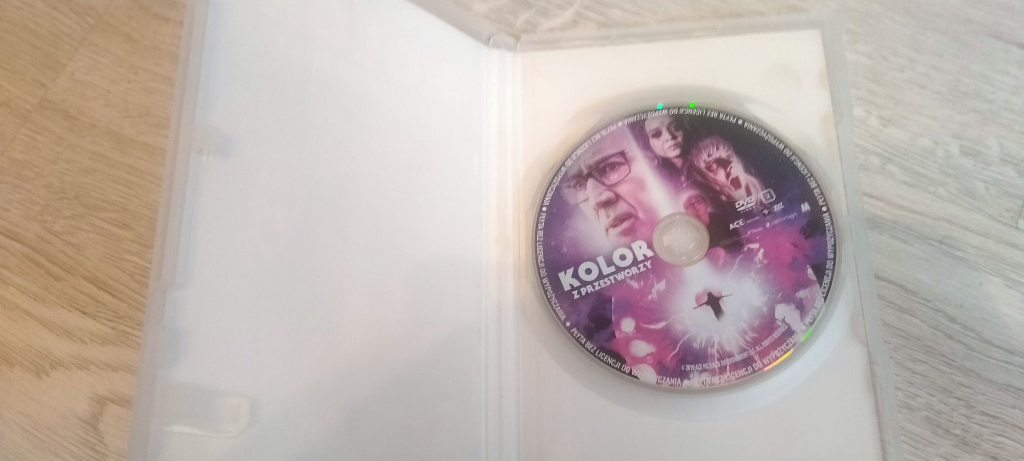 Film DVD Kolor z przestworzy