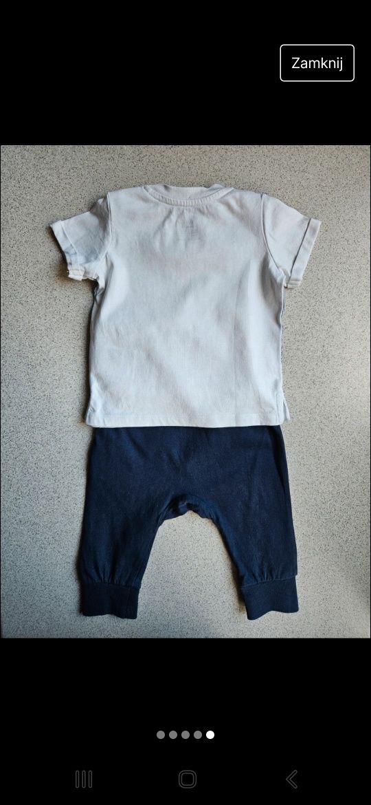 Komplet h&M niemowlęcy zestaw elegancki