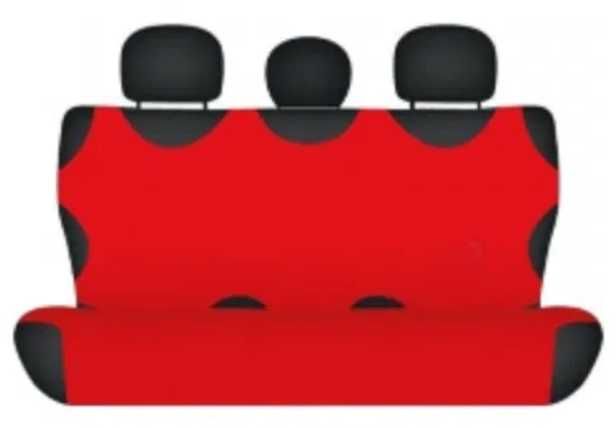 Чехол накидка на заднi сидіння RED червони