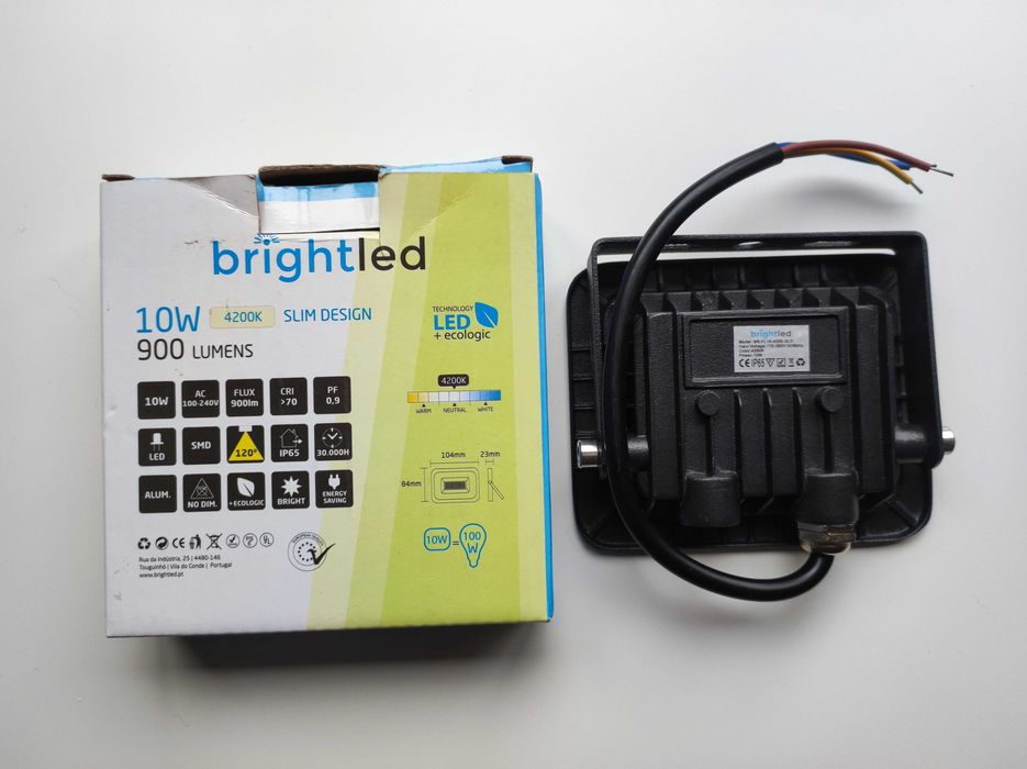 Projetor Led brightled 10W *NOVO*
