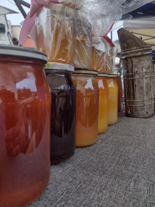 Miód pszczeli lipa gryka akacja