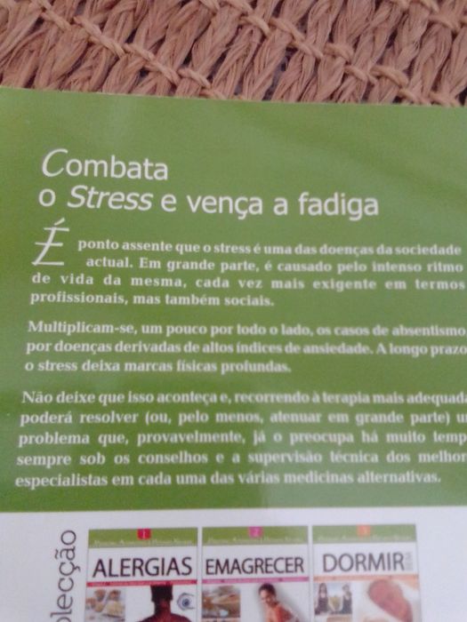 Livro Stress medicinas alternativas