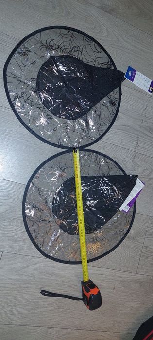 Kapelusz czarownicy halloween nowy x2