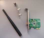 Placa de Rede Asus PCE-N10 Wireless-N 150 Mbps
