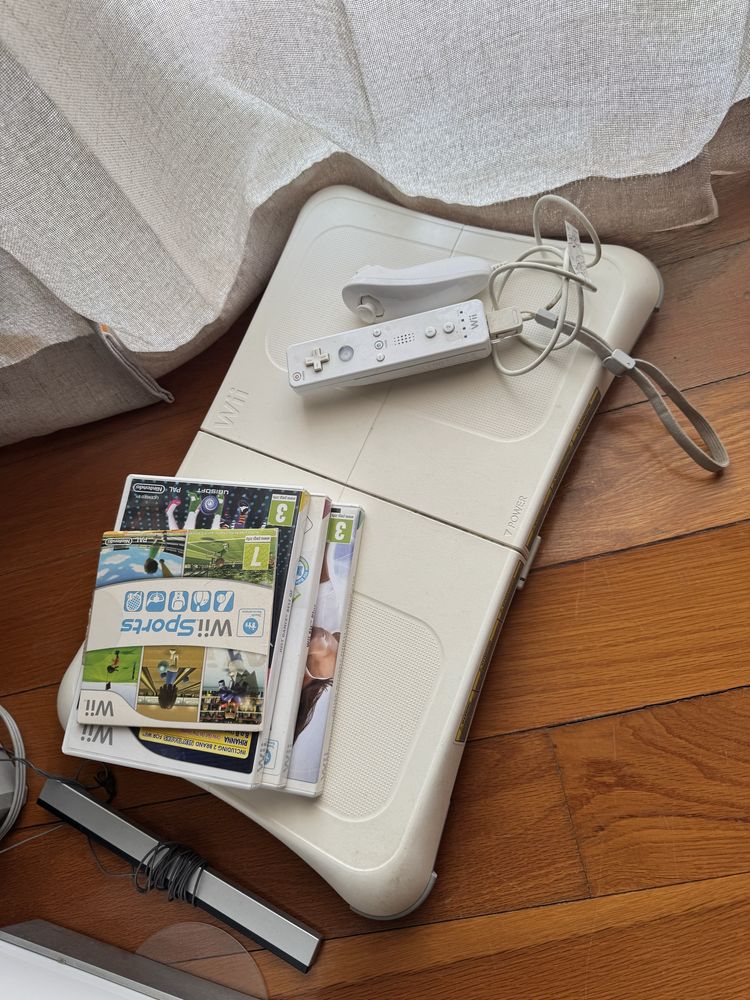 Wii + plataforma+ jogos