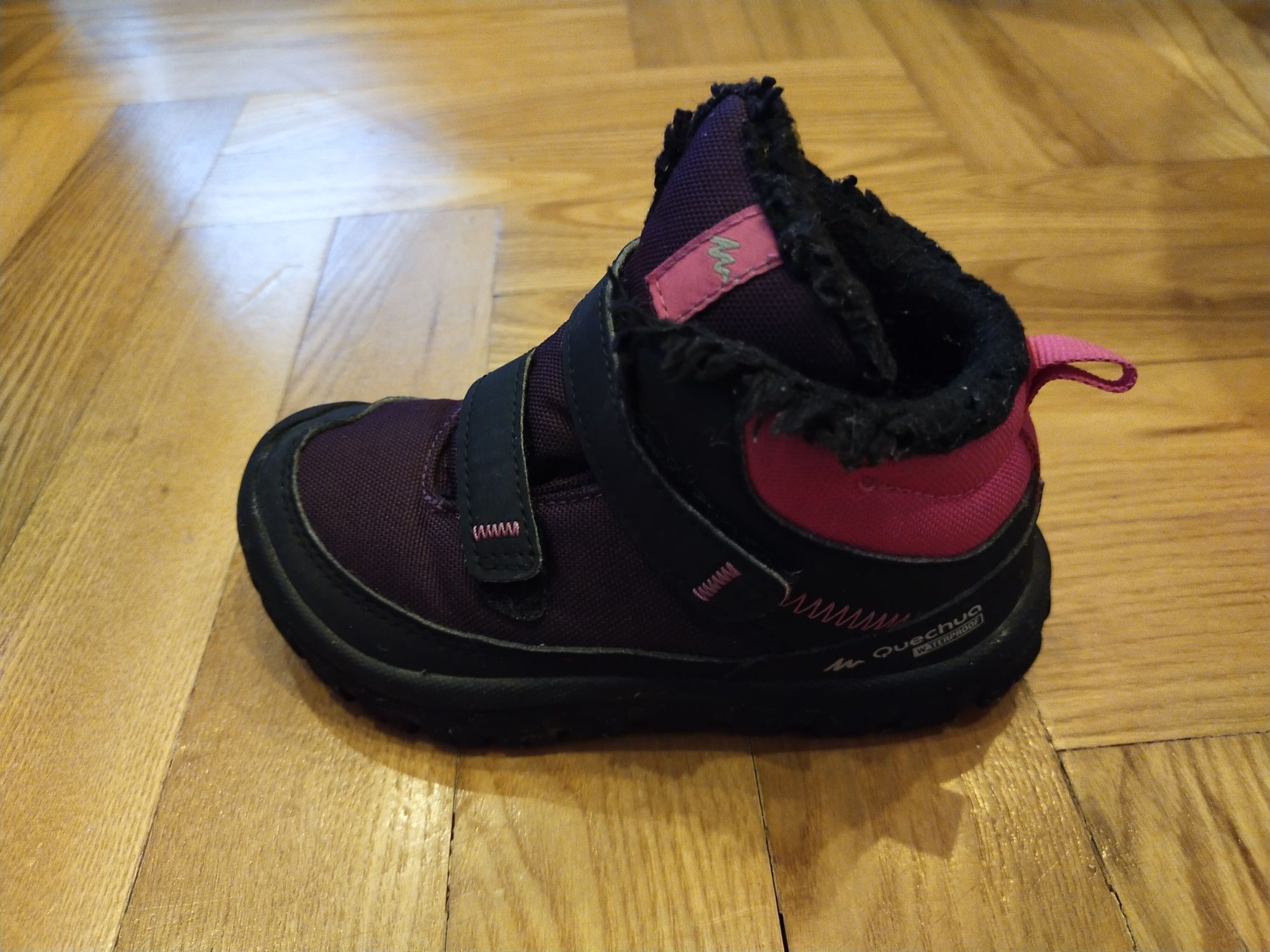 Buty quechua zimowe Decathlon rozm. 24