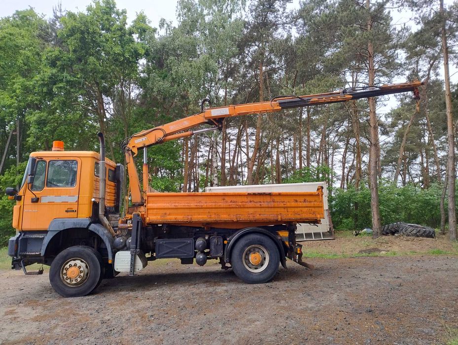 man 19.310 , 4x4 , wywrotka z hds , specjalny , sprowadzony z niemiec
