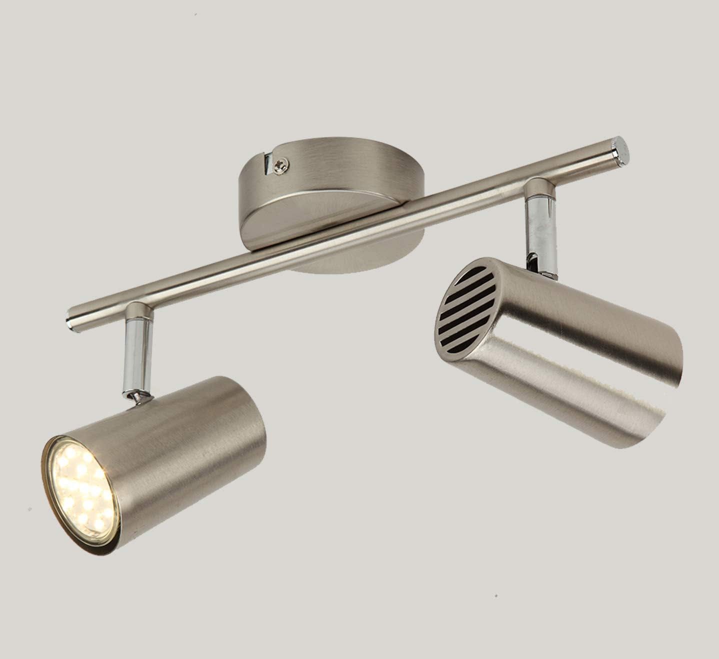 LED Ceiling Spots - 2-punktowy obrotowy pasek z regulowanym kątem