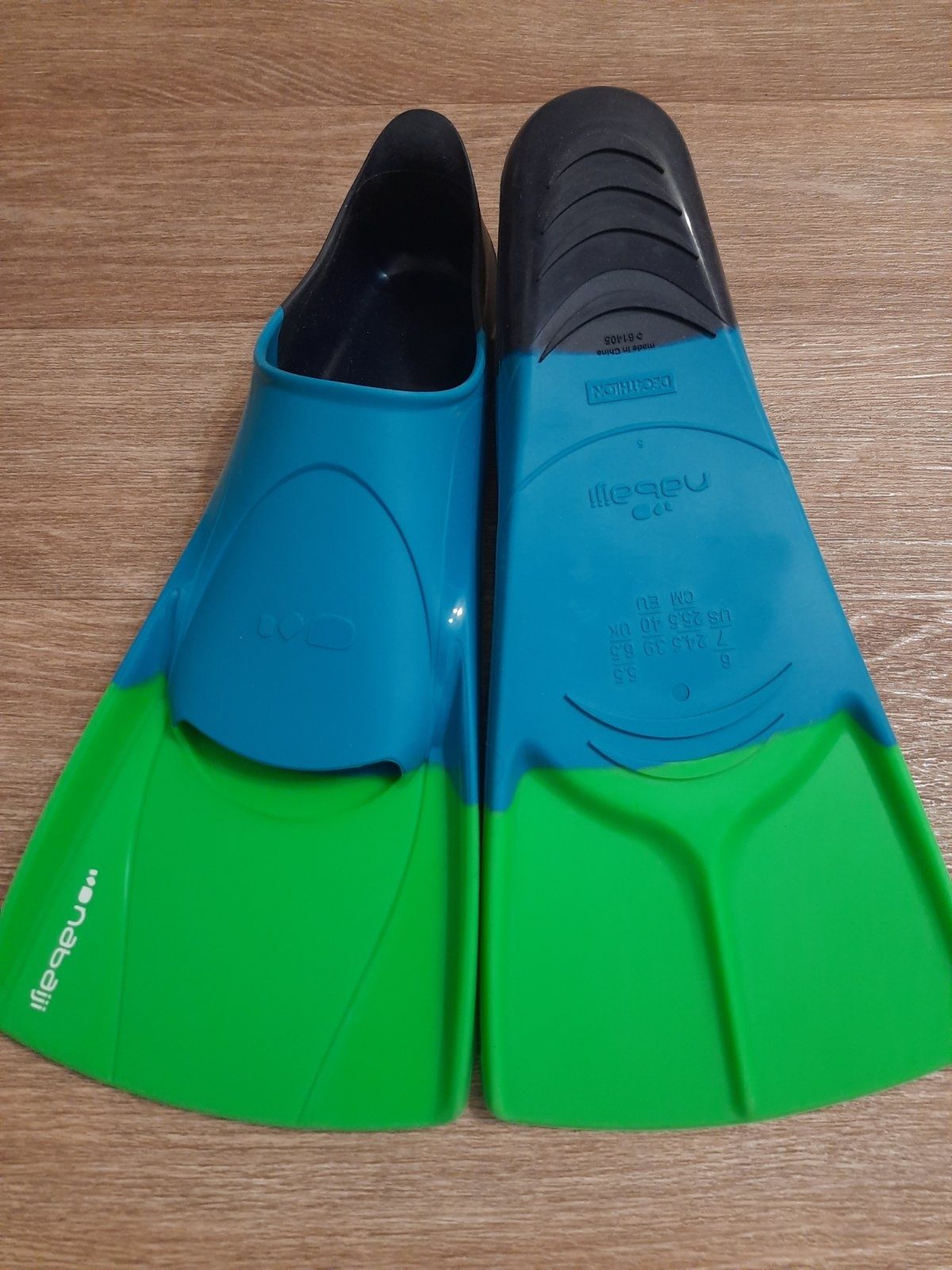 Короткие ласты decathlon nabaiji  р.35-36 р.37-38 р.39  Франция