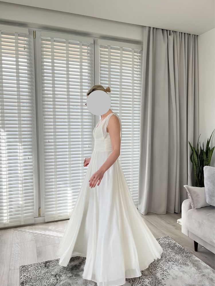 Suknia ślubna lub na poprawiny w stylu greckim S