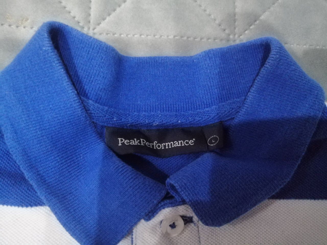 Koszulka polo vintage marki Peak Performance Sting. Stp w rozmiarze L