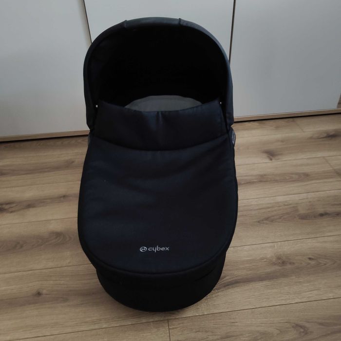 Cybex gondola balios i talos Cot S Lux + folia przeciwdeszczowa.
