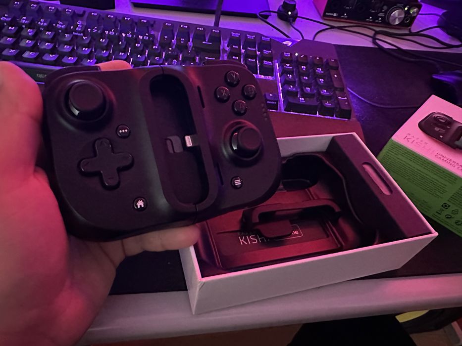 Razer Kishi v1 iphone lightning como novo