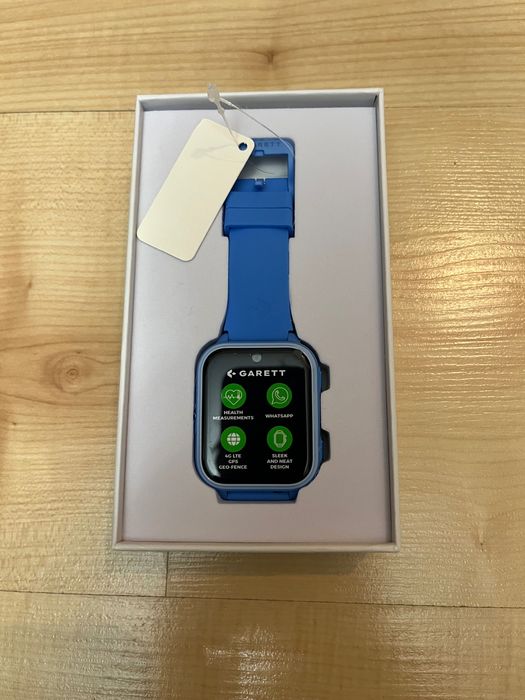 Zegarek Smartwatch dla dzieci Garett Kids Vibe 4G GPS SIM nowy