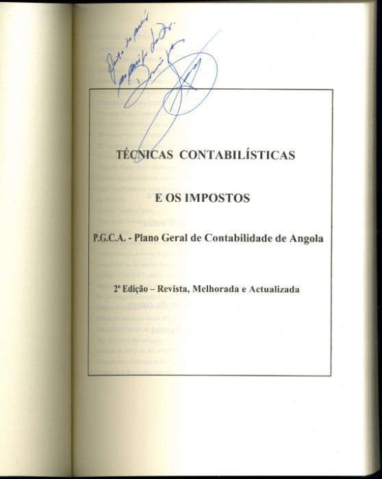 PGCA - Plano Geral De Contabilidade De Angola, 2012