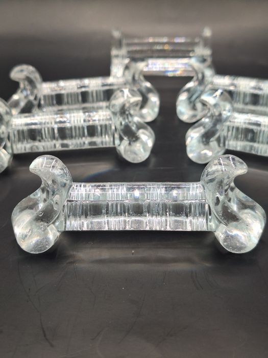 Zestaw podstawek pod sztućce 6szt szkło