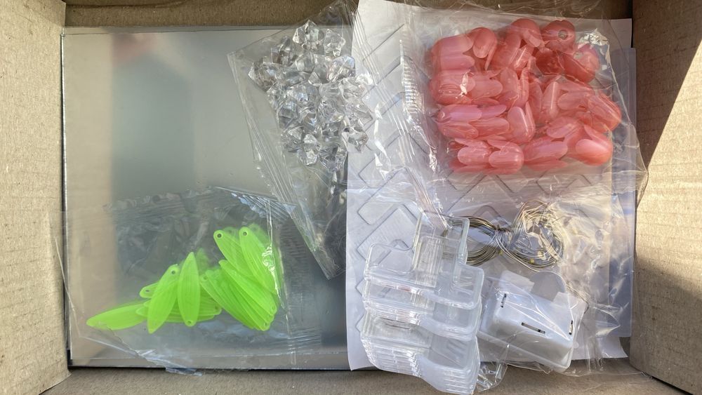 Нічник з квітами