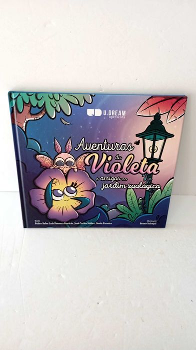 Aventura de violeta e amigos no Jardim Zoológico
