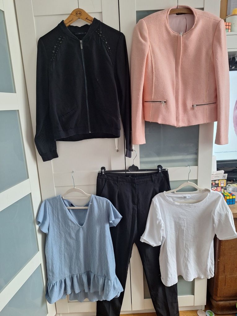 Zestaw ubrań M 38 L 40 eleganckie letnie Mohito Orsay Reserved HM Zara