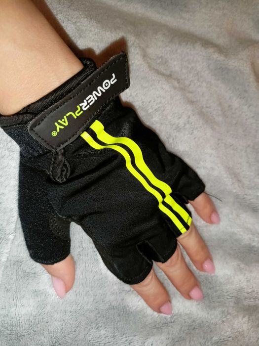 Rękawiczki treningowe dla siłowni, rowerze