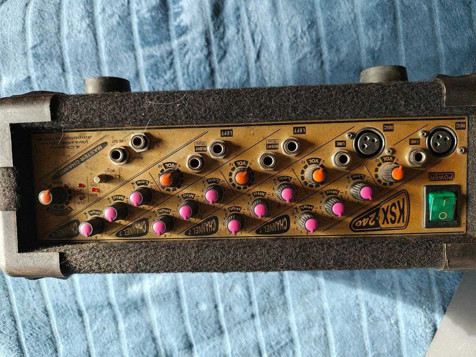 Wzmacniacz estradowy ksx-240 handbox