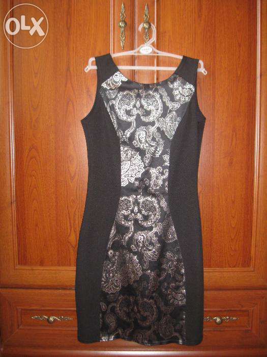 Sukienka czarno-srebrna + GRATISY!!!