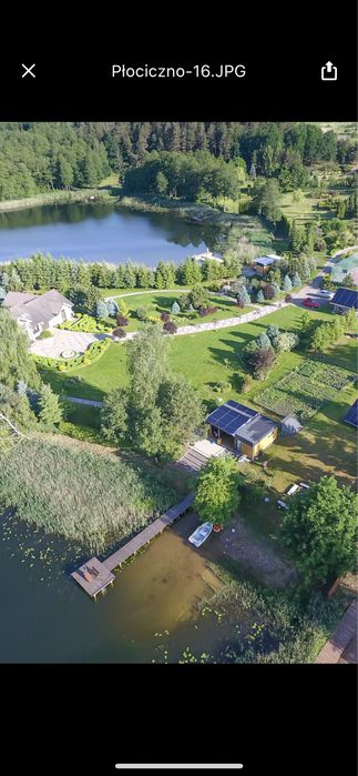 Maly domek nad jeziorem ...Mazury-malownicza miejscowość