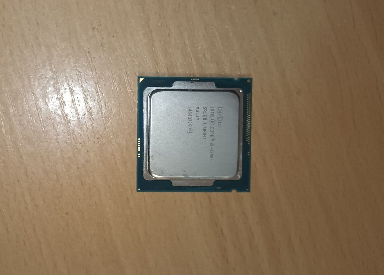 Процессор i5 4590s рабочий