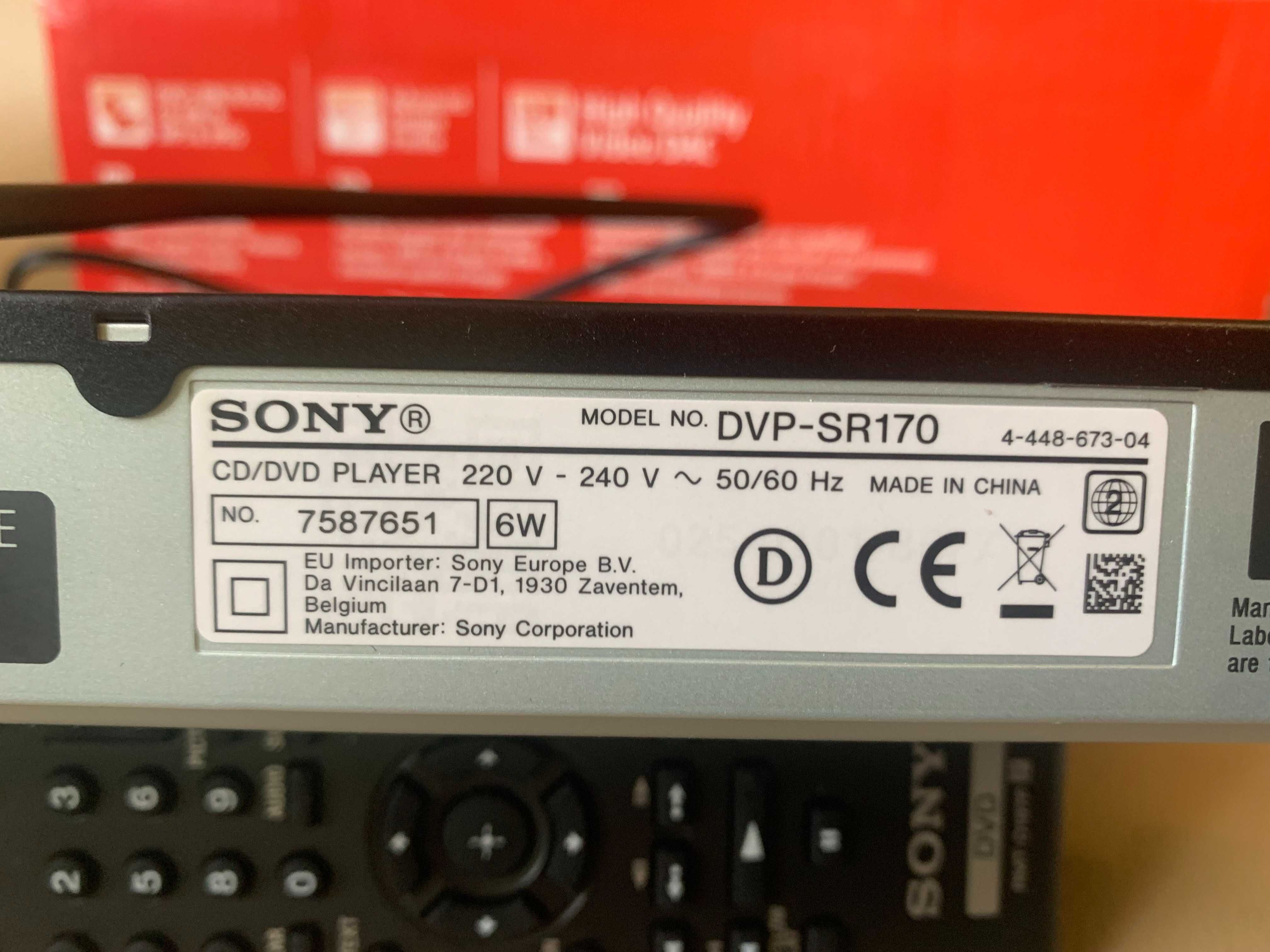 Odtwarzacz SONY BVP-SR170 DVD Zestaw Stan Jak Nowy