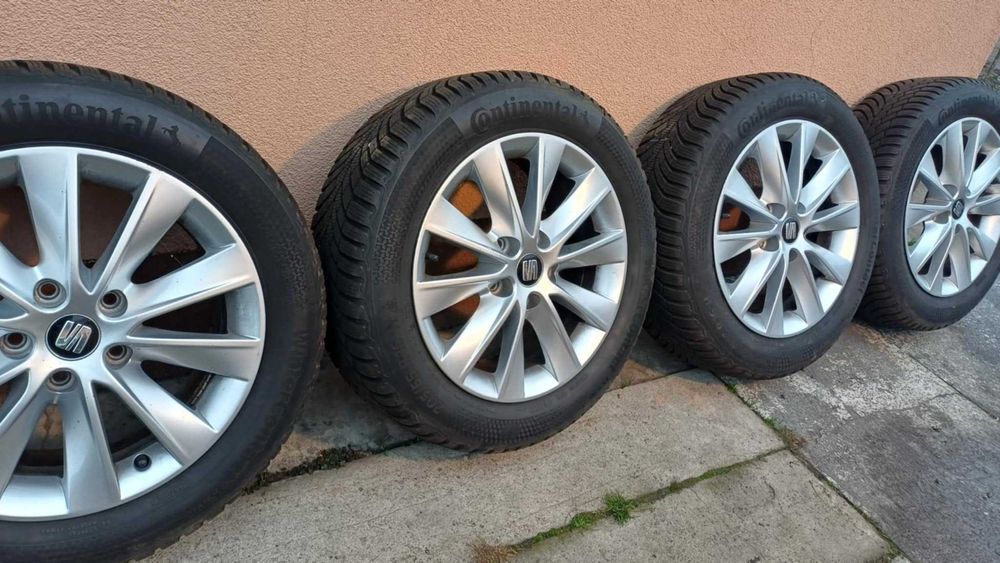 Koła zimowe 205/55 R16 Oryginalne Seat 8mm bieżnika