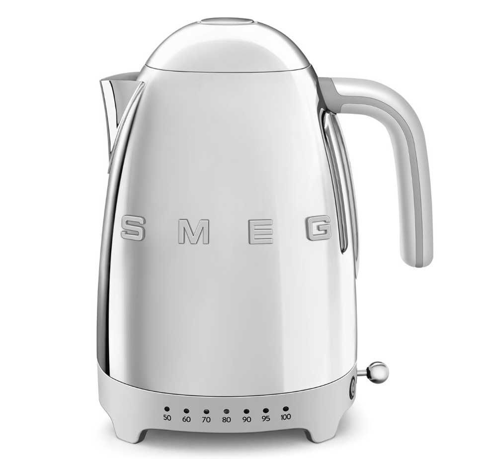 Чайник SMEG сталь KLF04SSEU з регулюванням температури