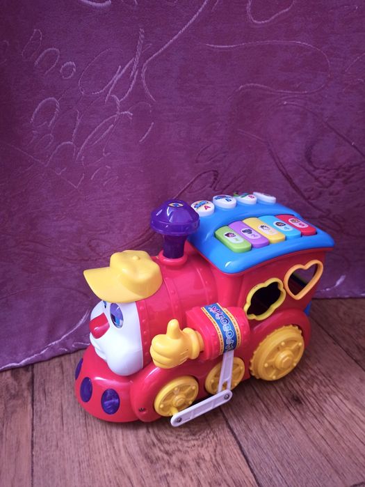 Паровозик-сортер музичний, рос-ка озвучка