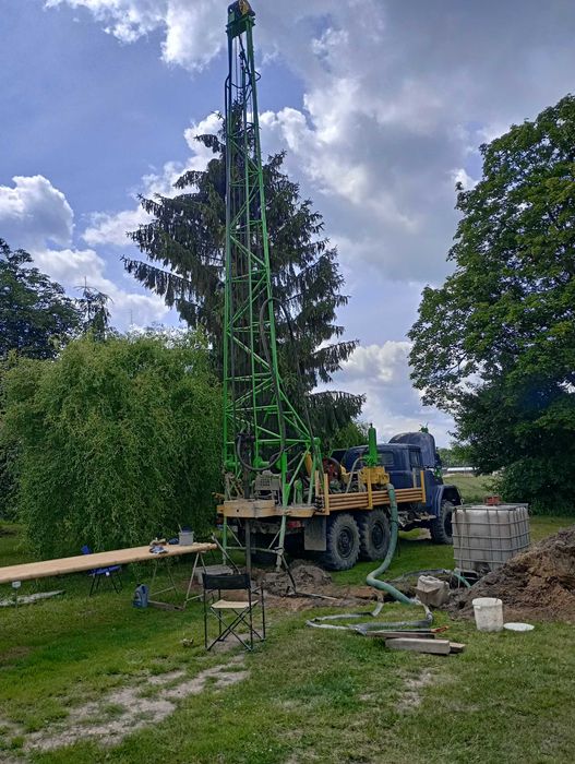 Wiercenie studni głębinowych odwierty pod pompy ciepła studnia kopanie