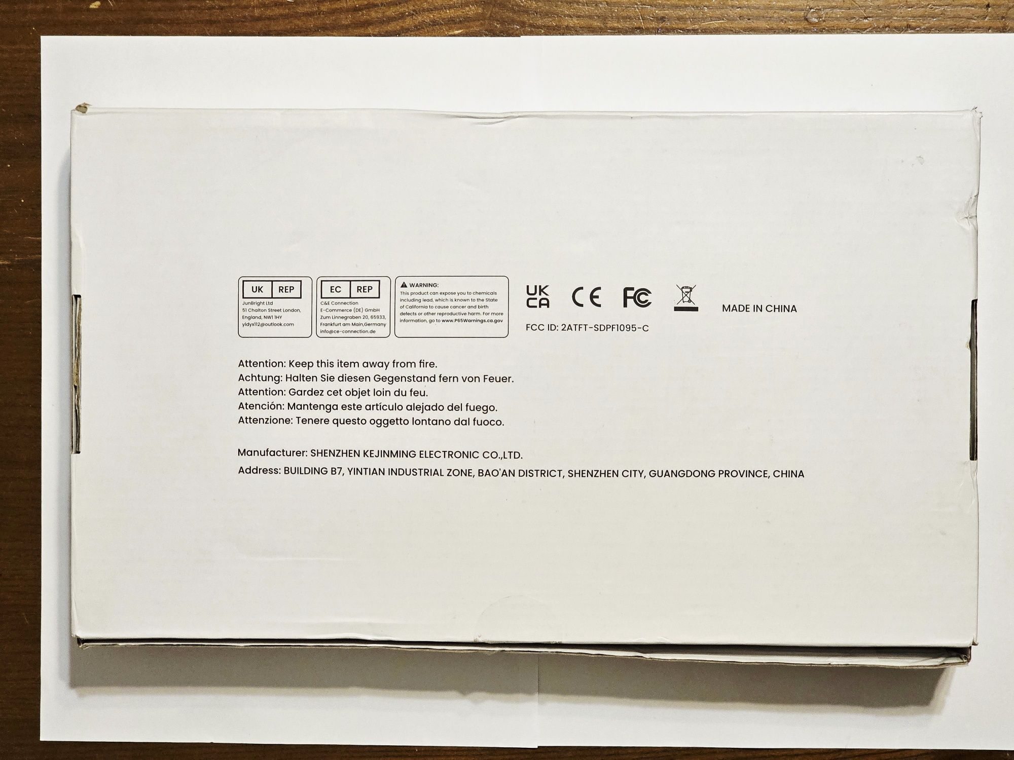Цифрова фоторамка Frameo 112K 10.1" Smart  Wi-Fi  32 гГб