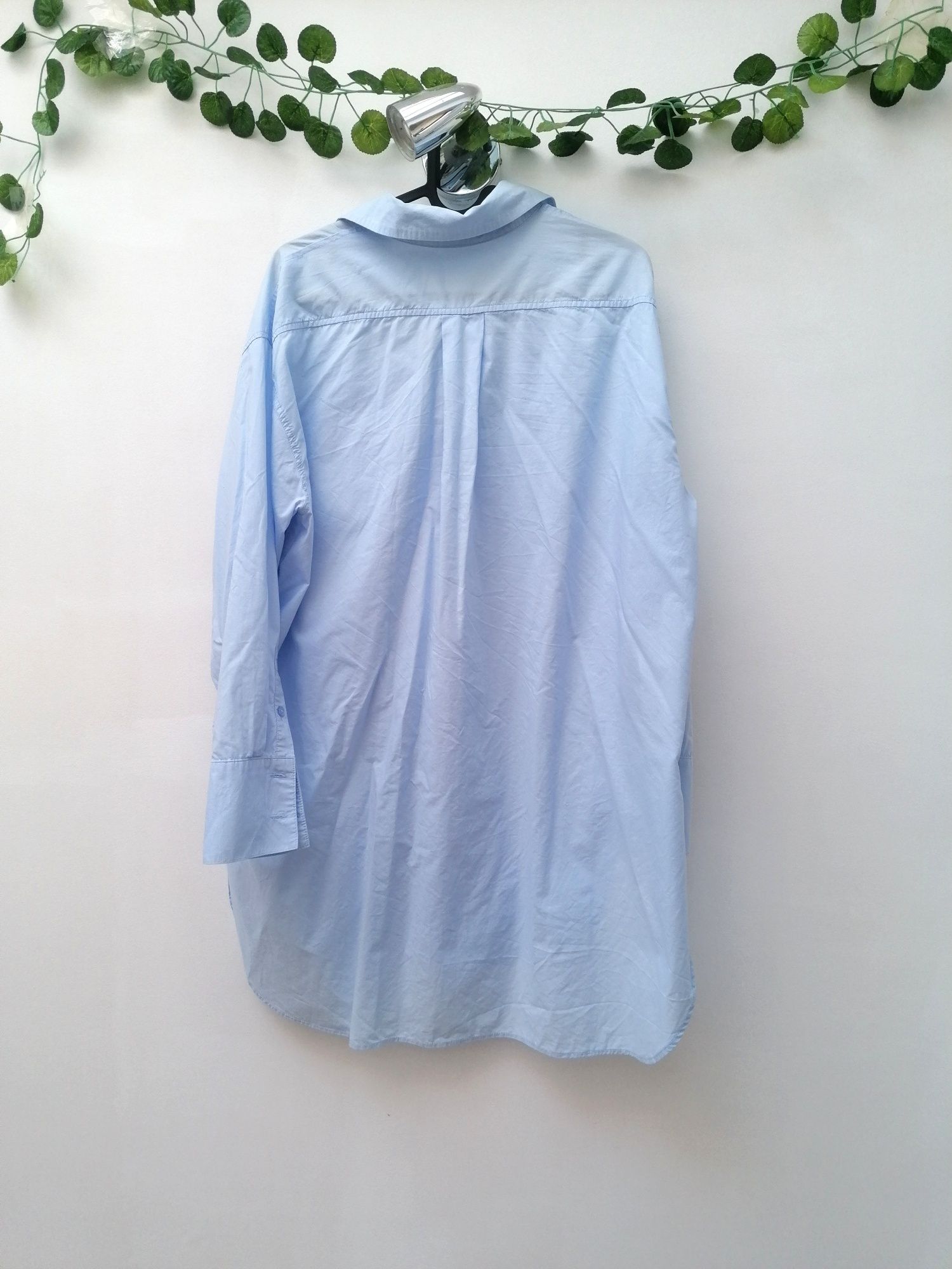 Camisa Azul Clara Comprida