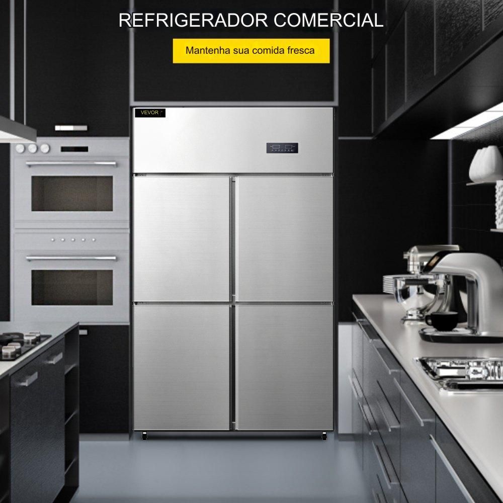 Geladeira Comercial  - 780L, 4 Portas