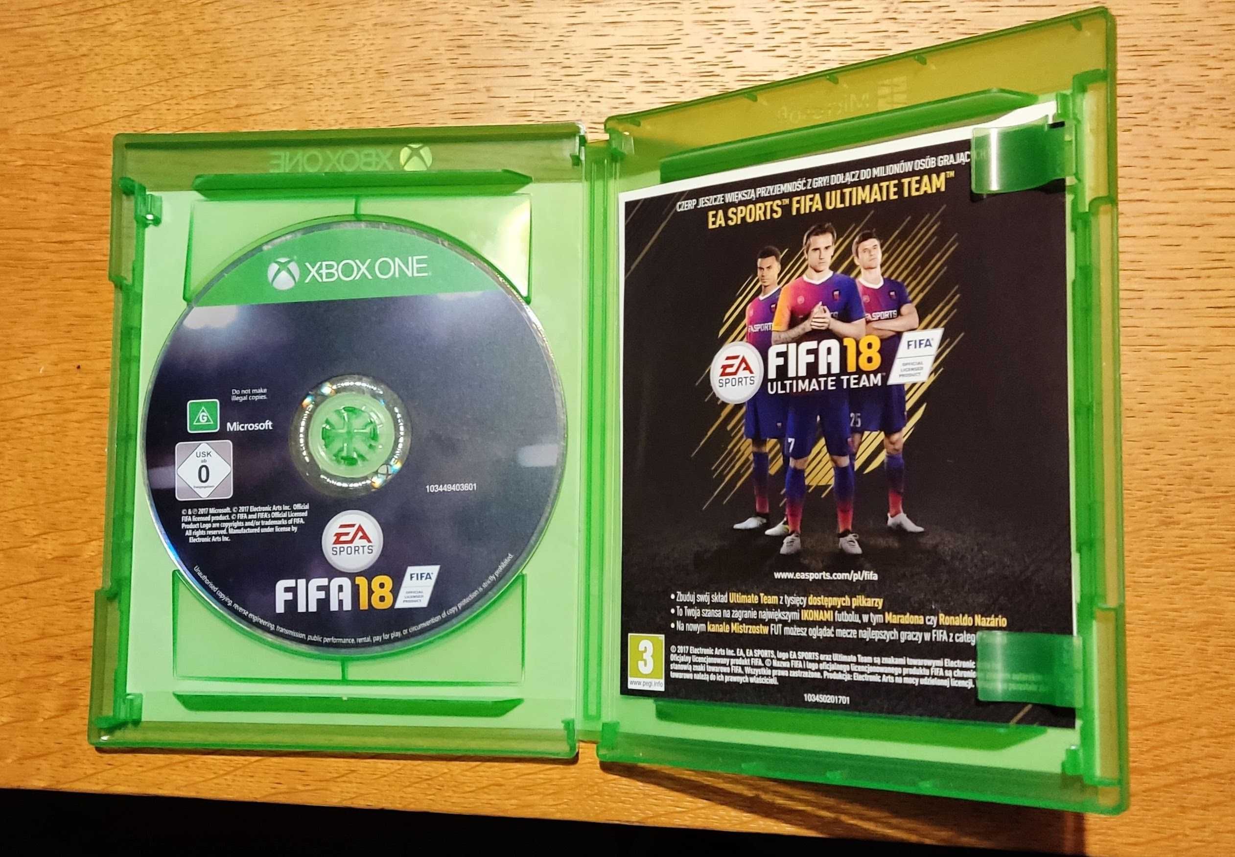 FIFA 18 Xbox one