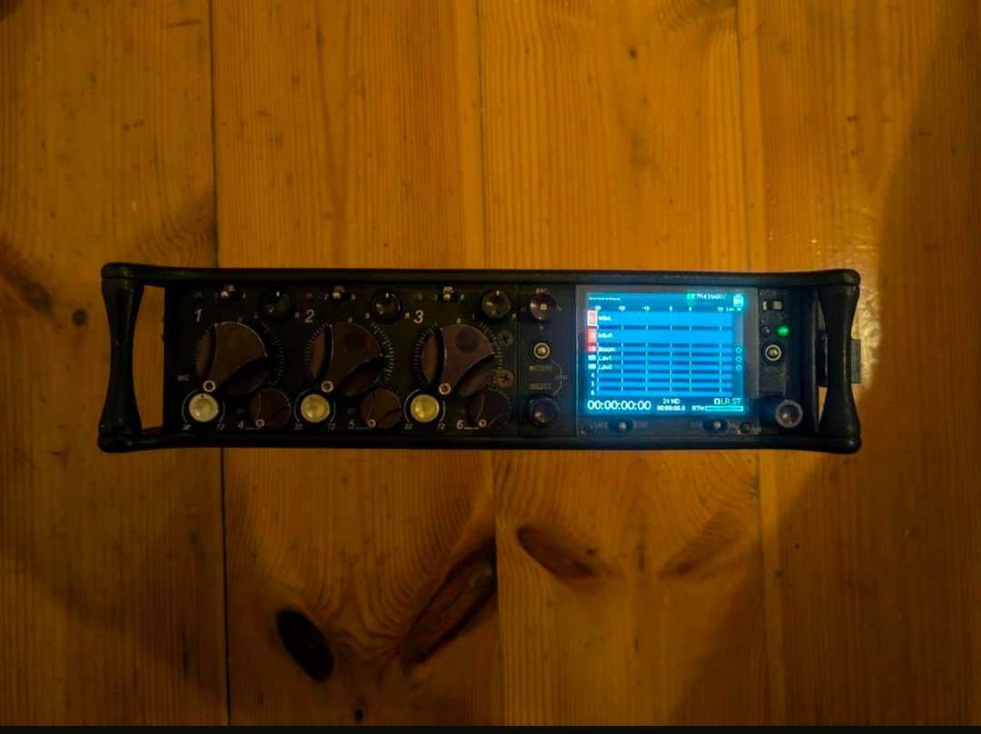 Sound devices 633 + acessórios (k tek wingman etc)