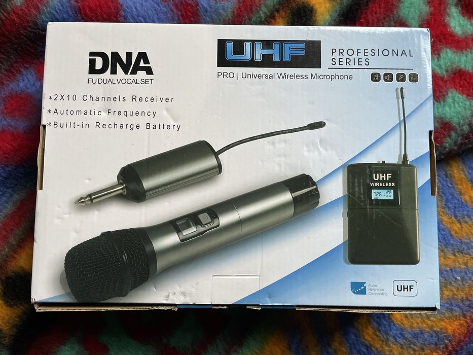 Zestaw 2 mikrofonów bezprzewodowych DNA FU Dual Vocal
