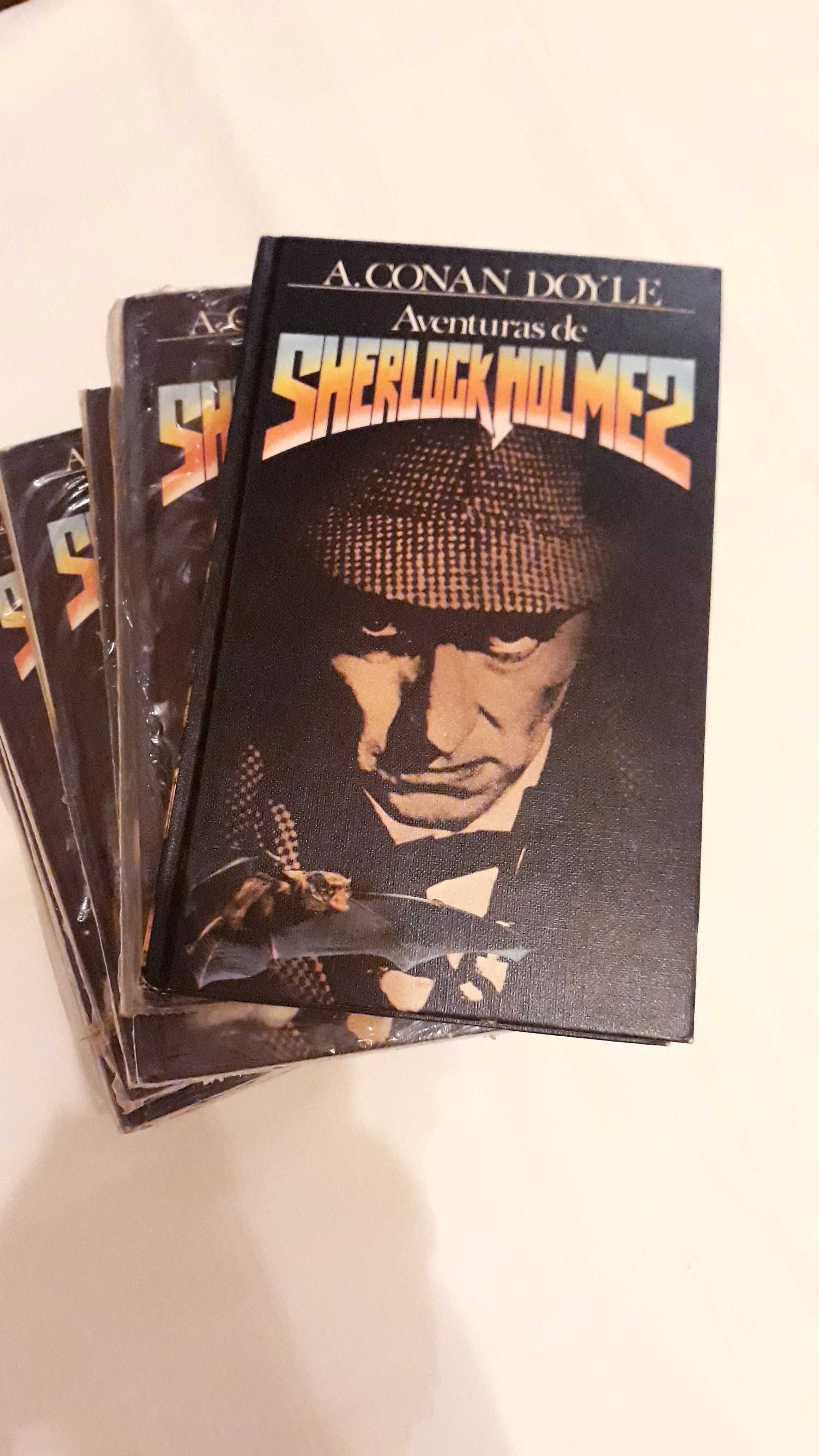 Livro aventuras de Sherlock Holmes