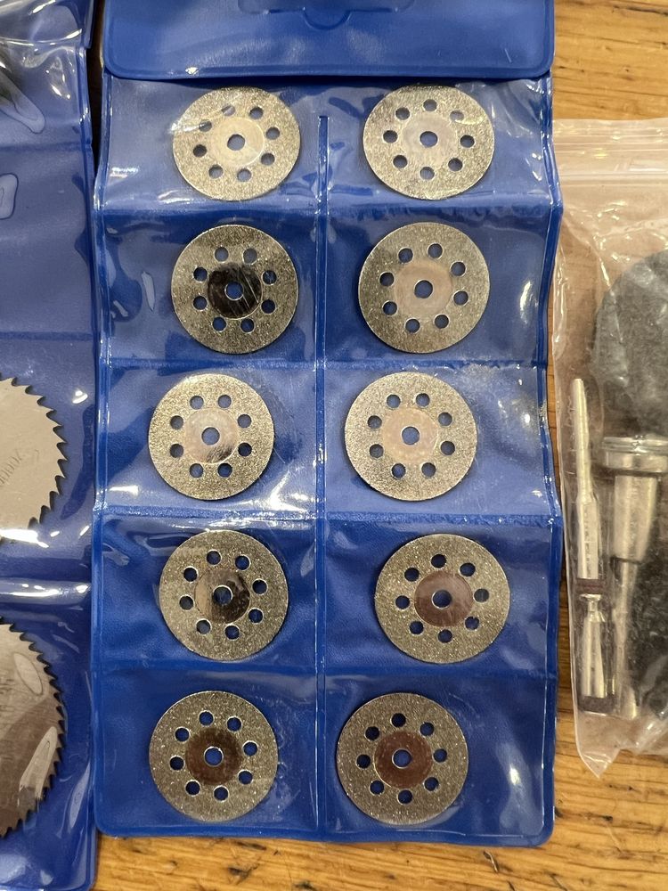 Conjunto lâminas mini serra circular - NOVO