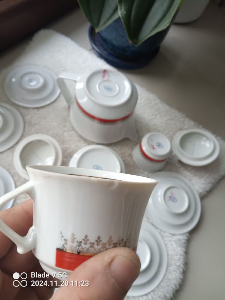 Serwis Portelanul Alba Julia Rumunski porcelanowy seris