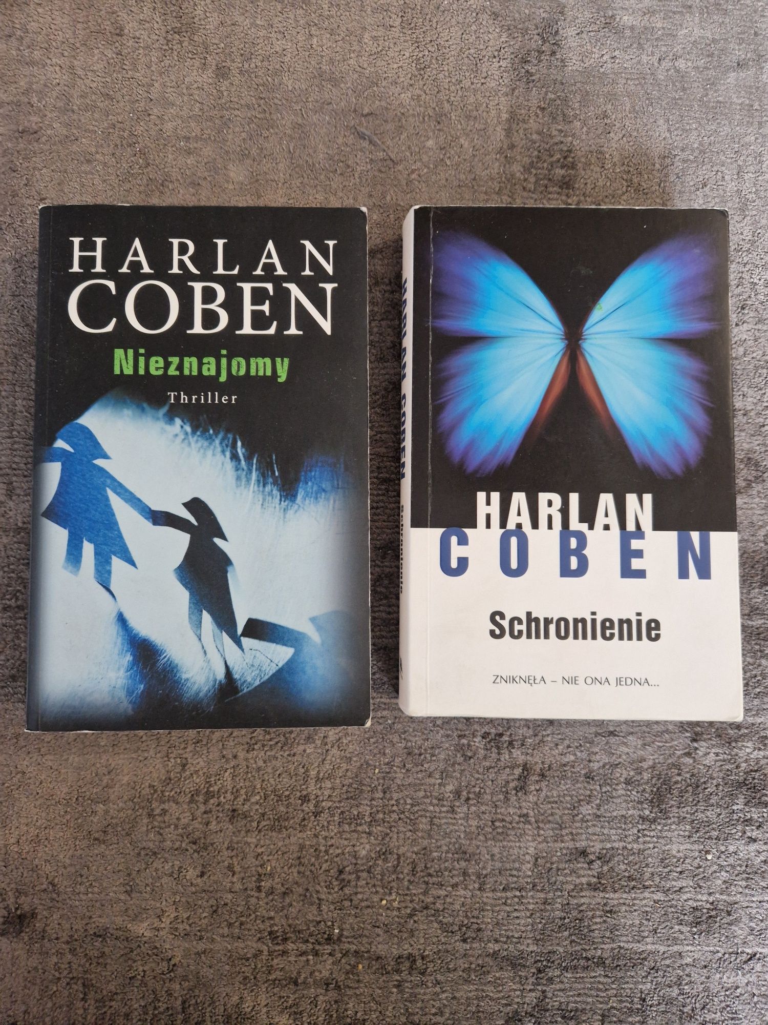 Ksiazki Coben Nieznajomy i Schronienie