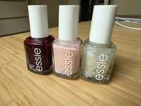 Zestaw lakierów Essie - Vanity Fairest, Bordeaux, Pure Pearlfection