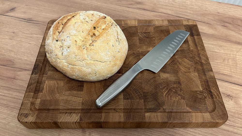 Deska do krojenia dębowa – na prezent, dowolny grawer laserowy gratis