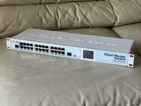 Комутатор керований Mikrotik CRS125-24G-1S-RM