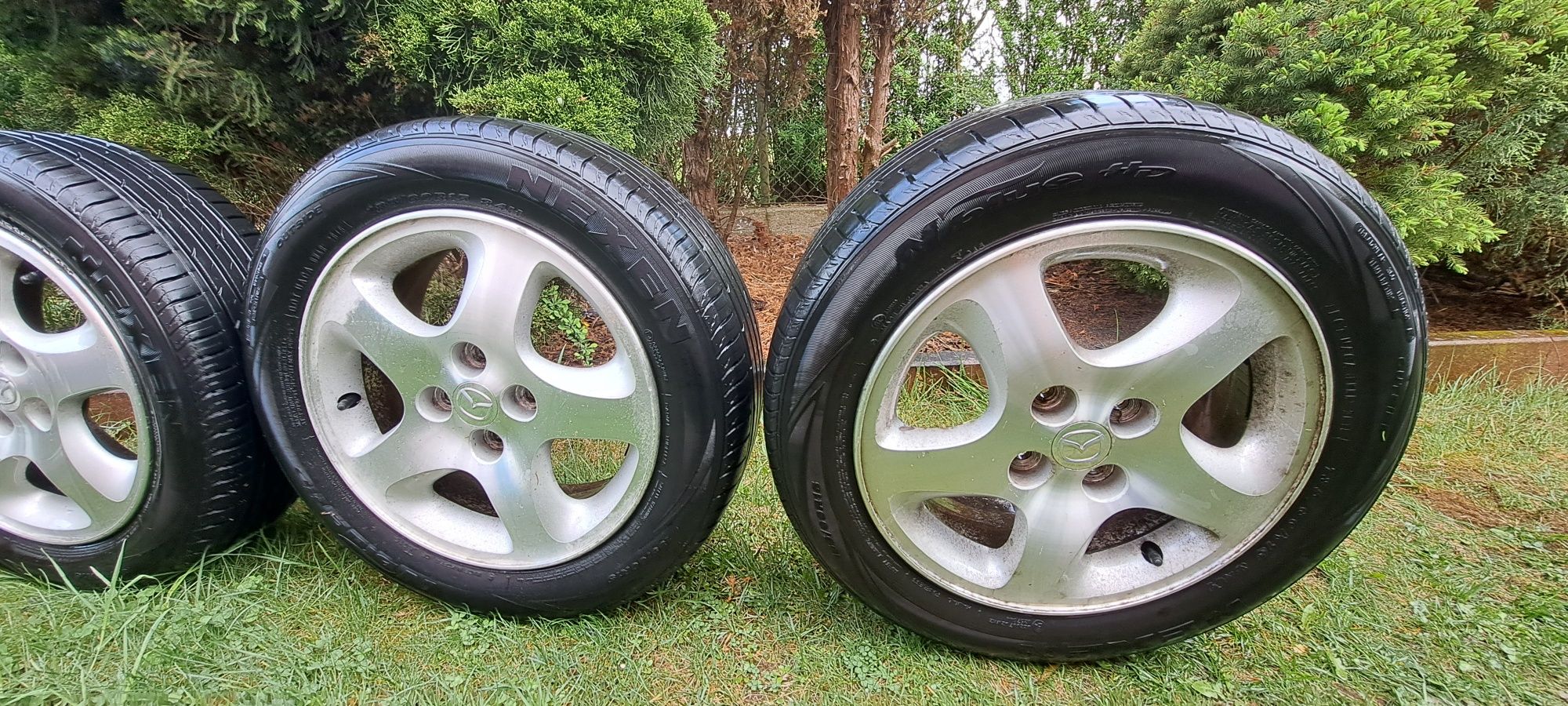 Alufelgi 15 4x100 6J Opony Lato 7mm