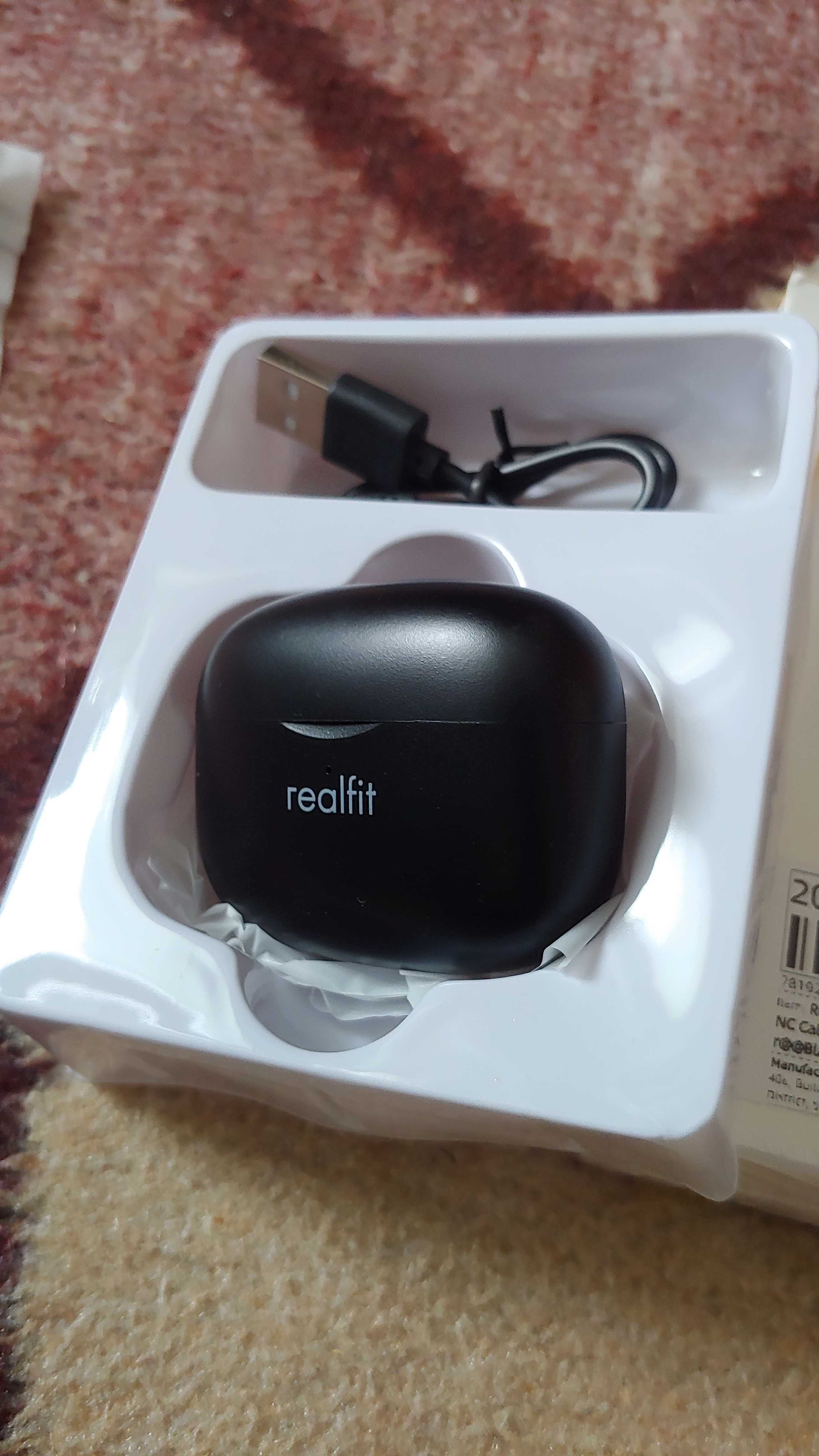 Наушники Realfit F3 Реальный Чистый студийный звук шумодав Игры новые