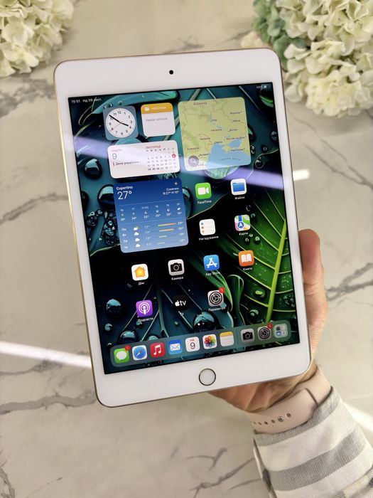 Новий! Оригінал iPad Mini-4 128GB Gold (Магазин Гарантія)