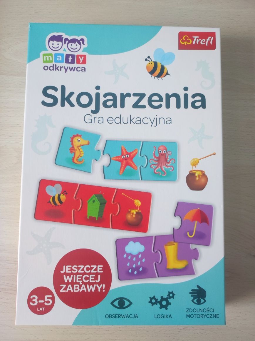 Gra edukacyjna Skojarzenia Mały Odkrywca Trefl